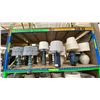 Image 1 : SHELF OF ASSORTED DECORATIVE TABLE LAMPS