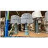 Image 2 : SHELF OF ASSORTED DECORATIVE TABLE LAMPS