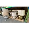Image 3 : SHELF OF ASSORTED DECORATIVE TABLE LAMPS