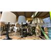 Image 2 : SHELF OF ASSORTED DECORATIVE TABLE LAMPS