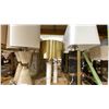 Image 2 : SHELF OF ASSORTED DECORATIVE TABLE LAMPS