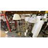 Image 1 : SECTION OF ASSORTED FLOOR LAMPS