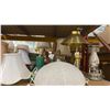 Image 3 : SHELF OF ASSORTED DESK LAMPS
