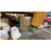 Image 2 : SHELF OF LAMP SHADES AND LAMPS