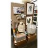 Image 1 : FRAMED BIRD ART, FLY SWATTERS, BAG CLIPS, PAPER & REUSABLE BAGS AND MORE