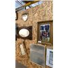 Image 1 : 5 WALL HANGING MIRRORS AND WALL HANGING KEY HOOK