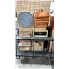 Image 3 : GROUP OF ASSORTED CLOCKS & WALL RACKS