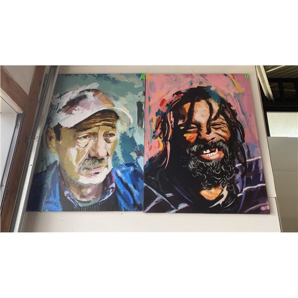 GROUP OF 3 LARGE ART PRINTS