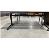 Image 5 : MOBILE TABLE WITH AN ADDIONAL TABLE TOP, 2 CUPBOARD DOORS & HARDWARE