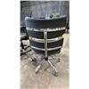 Image 3 : VINTAGE STYLE BLACK MOBILE OFFICE CHAIR