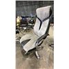 Image 2 : BLACK/GREY ADJUSTABLE MOBILE OFFICE CHAIR