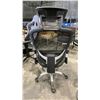 Image 3 : BLACK ADJUSTABLE MOBILE HIGH BACK OFFICE CHAIR