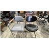 Image 1 : GROUP OF 4 ASSORTED CLIENT CHAIRS