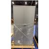 Image 3 : GREY METAL CONSUMABLES CABINET, SMALL GREY METAL FILING PEDESTAL & WHITE METAL SLIDING DOOR CABINET