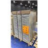 Image 2 : 3 GREY HON 4 DRAWER FILING CABINETS