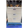 Image 1 : BEIGE METAL 3 DRAWER LATERAL FILING CABINET