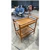 Image 3 : MID CENTURY MODERN TEAK MOBILE SERVING CART