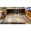 Image 3 : DARK WOOD VINTAGE DROP FRONT SECRETARY DESK