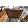 Image 6 : DARK WOOD VINTAGE DROP FRONT SECRETARY DESK