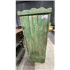 Image 5 : GREEN RUSTIC WOOD CABINET