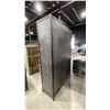 Image 3 : METAL GLASS FRONT INDUSTRIAL STYLE WALL CABINET