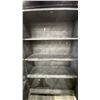 Image 4 : METAL GLASS FRONT INDUSTRIAL STYLE WALL CABINET