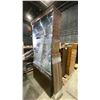 Image 1 : DARK WOOD DISPLAY CABINET