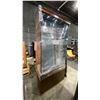Image 2 : DARK WOOD DISPLAY CABINET