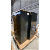 Image 1 : 2 BLACK FILING CABINETS
