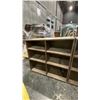 Image 3 : 2 DARK WOOD SLANT TOP BOOKSHELVES