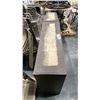 Image 4 : 2 DARK WOOD SLANT TOP BOOKSHELVES