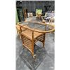 Image 3 : 2 RATAN SIDE TABLES