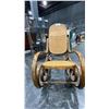 Image 3 : BENTWOOD ROCKER WITH RATTAN SEAT