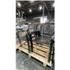 Image 1 : GROUP OF 10 BLACK METAL PATIO CHAIRS