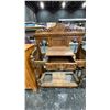 Image 3 : HEAVILY CARVED WOOD ENTRY TABLE
