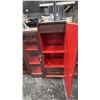 Image 3 : RETRO STYLE WOOD AND GLASS DISPLAY CABINET