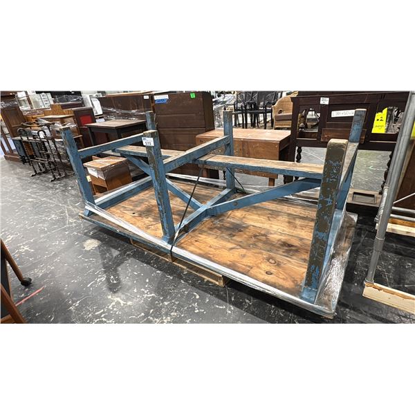 FARMHOUSE STYLE WOOD TABLE