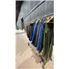 Image 4 : MOBILE CLOTHING RACK WITH ASSORTED SET DEC WARDROBE- MENS RAINCOATS, HEAVY COATS, DRESS COATS