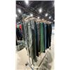 Image 3 : MOBILE CLOTHING RACK WITH ASSORTED SET DEC WARDROBE- MENS & WOMENS PANTS