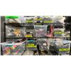 Image 5 : CONTENTS OF ENTIRE RACK- LARGE ASSORTMENT OF FOOTWEAR, SOCKS, MITTENS, WORK GLOVES, SWIMWEAR, BRAS