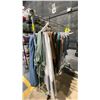 Image 1 : MOBILE CLOTHING RACK WITH ASSORTED SET DEC WARDROBE- DOUBLE SHEET SETS