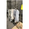 Image 3 : MOBILE CLOTHING RACK WITH ASSORTED SET DEC WARDROBE- QUEEN SHEET SETS