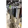 Image 2 : MOBILE CLOTHING RACK WITH ASSORTED SET DEC WARDROBE- KING SHEET SETS