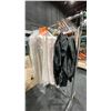 Image 4 : MOBILE CLOTHING RACK WITH ASSORTED SET DEC WARDROBE- ASSORTED BED COVERS