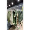 Image 2 : MOBILE CLOTHING RACK WITH ASSORTED SET DEC WARDROBE- ASSORTED DRAPES