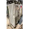 Image 2 : MOBILE CLOTHING RACK WITH ASSORTED SET DEC WARDROBE- ASSORTED DRAPES
