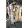 Image 2 : MOBILE CLOTHING RACK WITH ASSORTED SET DEC WARDROBE- ASSORTED DRAPES
