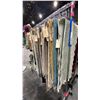 Image 2 : MOBILE CLOTHING RACK WITH ASSORTED SET DEC WARDROBE- ASSORTED TABLE RUNNERS