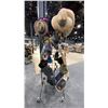 Image 1 : ROLLING RACK WITH ASSORTED HATS
