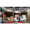 Image 2 : CONTENTS OF ROLLING RACK - ASSORTED TWIN SHEETS SETS AND BED SKIRTS